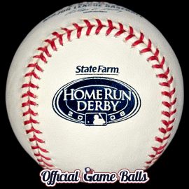 2008 Rawlings MLB All-Star Home Run Derby Baseball White Standard HRD Ball New York 2008 Rawlings All-Star Home Run Derby MLB Official Game Ball.