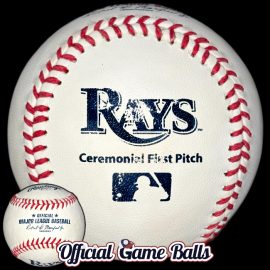 2015 Rawlings Tampa Bay Rays Ceremonial First Pitch Baseball ROMLB Ball.