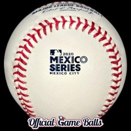 2020 Rawlings CANCELED MLB Mexico Series Baseball Mexico City Ball SD Padres Arizona Diamondbacks MLB Official Game Balls 2020 Rawlings CANCELED MLB Mexico Series Baseball Mexico City Ball SD Padres Arizona Diamondbacks.