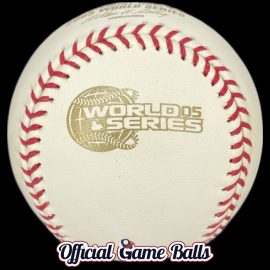 2005 Rawlings MLB World Series Baseball Official Game Ball 2005 Rawlings World Series Major League Baseball. Genuine leather White Sox MLB official game ball.