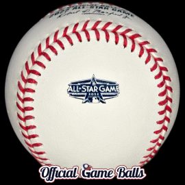 2022 Rawlings MLB All-Star Game Practice Ball Official 2022 Rawlings MLB All-Star Game practice baseball with special event logo used at LA Dodger Stadium.