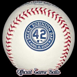 2004 Rawlings MLB Inaugural "Jackie Robinson Day" #42 Baseball April 15th 2004 Rawlings MLB Jackie Robinson Day Baseball #42.