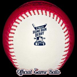 2026 Rawlings MLB All-Star Home Run Derby Magenta Bonus Baseball 2026 Rawlings MLB All-Star Home Run Derby Magenta Bonus baseball with special Philadelphia event commemorative logo.