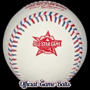 2026 Rawlings MLB All-Star Game baseball with Philadelphia Phillies Liberty Bell commemorative logo.