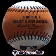 2026 MLB All-Star Weekend 3-on-3 tournament Orange Bonus baseball featuring the special event logo stamp.
